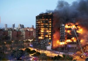 Incêndio Valência
