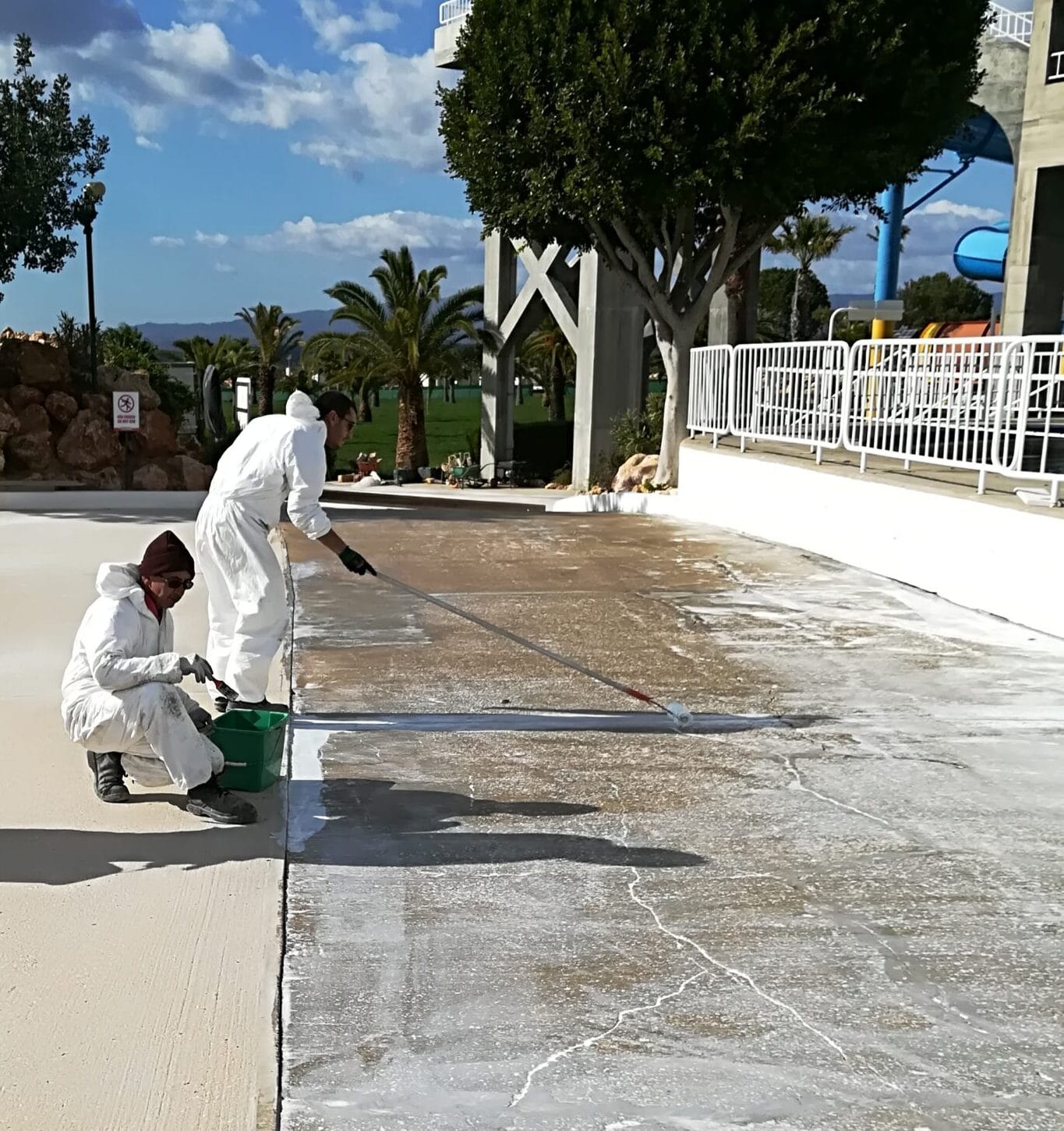 Aplicação de Primario Epoxy
